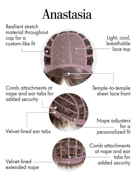 Anastasia | Synthetic Lace Front Wig (Lace Top)