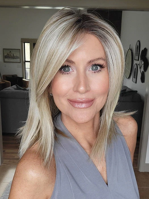 Melody | Synthetic Lace Front Wig (Mono Top)