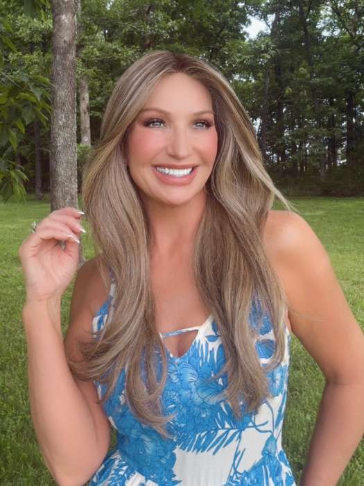 Feature Length | Synthetic Lace Front Wig (Hand-Tied)