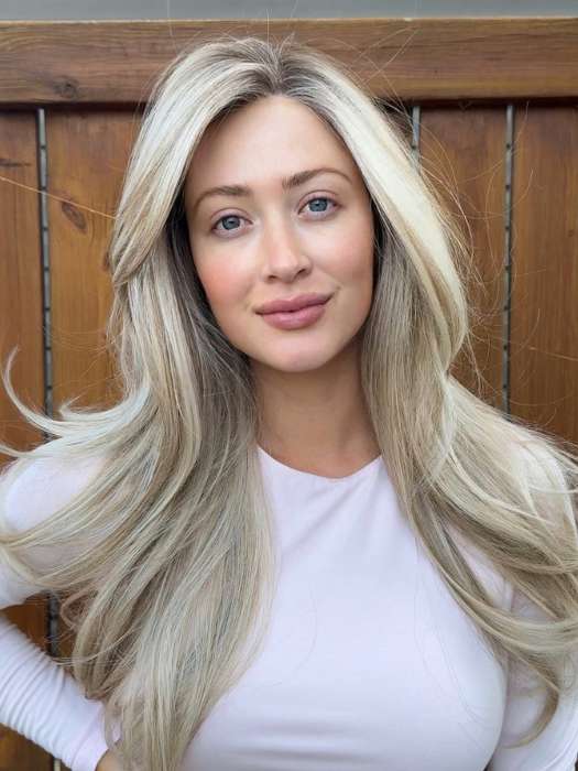 Feature Length | Synthetic Lace Front Wig (Hand-Tied)