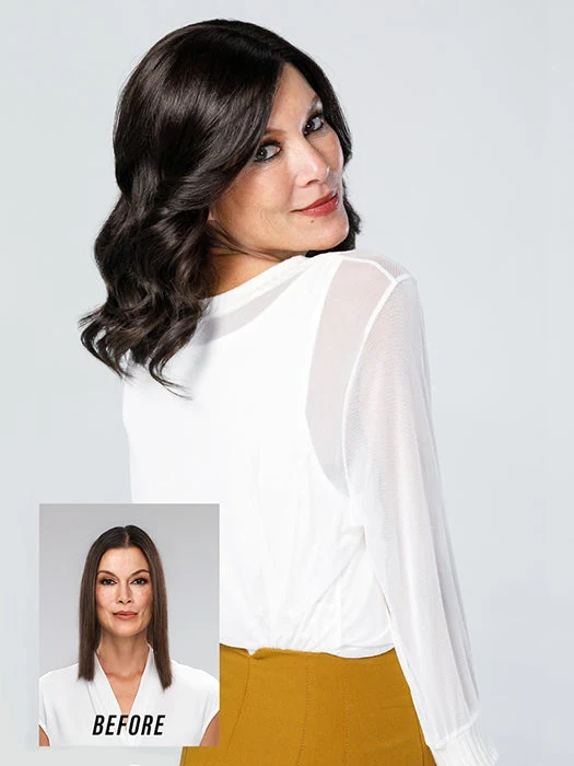 23809-top-coverage-wavy-12-lace-front-synthetic-hair-topper-mono-top-2.webp Top Coverage Wavy 12" | Lace Front Synthetic Hair Topper (Mono Top)