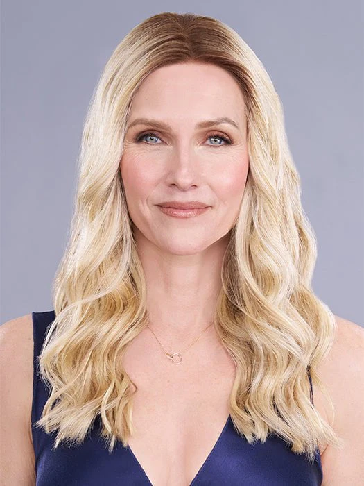 Top Trend Lace Wavy 18” | Synthetic Lace Front Hair Topper (Mono Top)