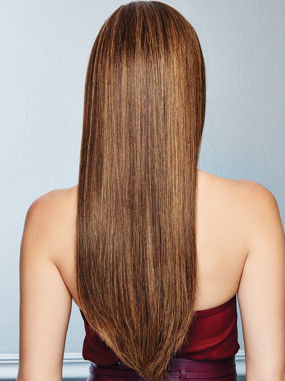 Glamour and More | Remy Human Hair Lace Front Wig (Hand-Tied)