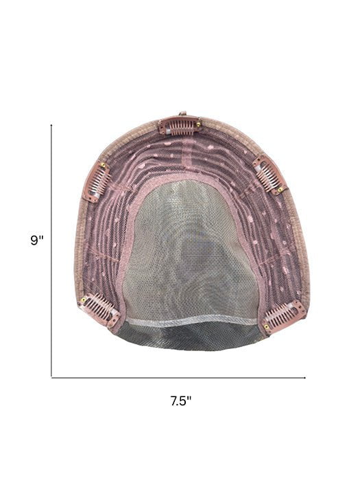 28200-medium-wavy-tp-mono-synthetic-hair-topper-mono-top-7.jpg Medium Wavy TP Mono | Synthetic Hair Topper (Mono Top)