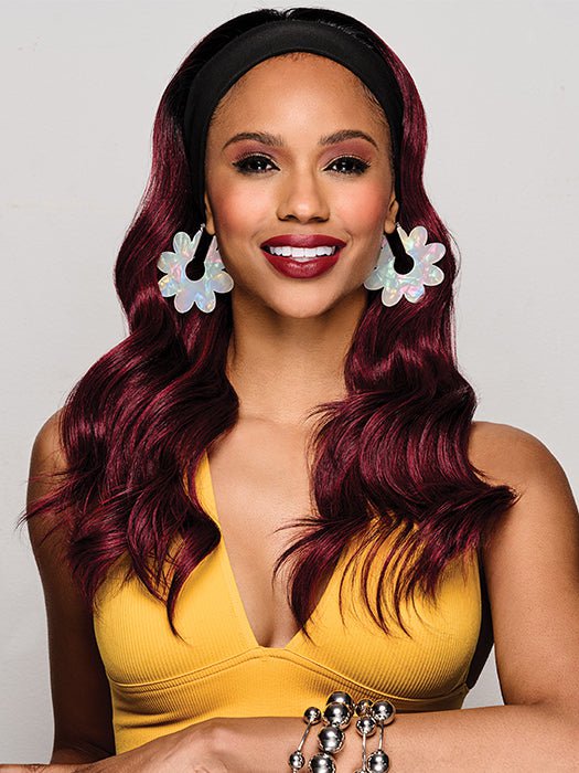 28735-20-wavy-waves-headband-wig-synthetic-hairpiece-1.jpg 20" Wavy Waves Headband Wig | Synthetic Hairpiece