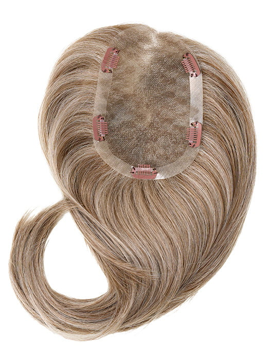 Barely There Straight 12" | Synthetic Hair Topper (Hand Tied)
