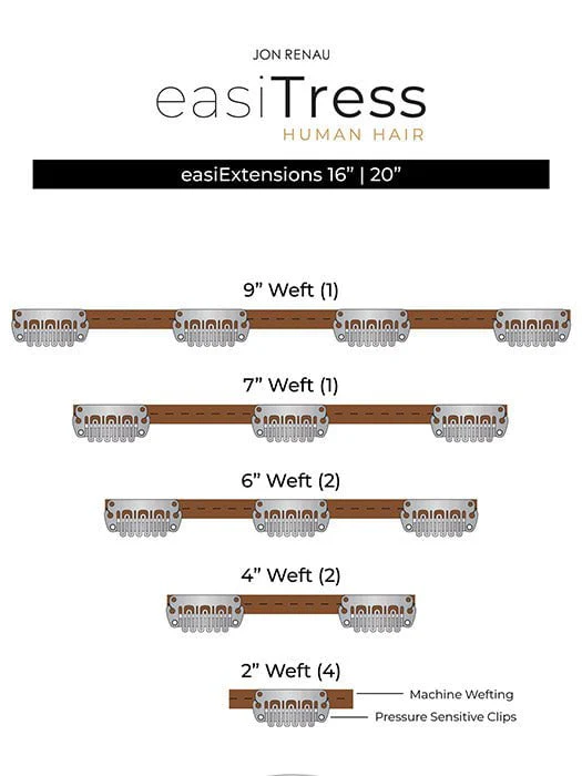 29989-easiextensions-16-human-hair-extension-clip-in-5.webp easiExtensions 16" | Human Hair Extension | Clip In