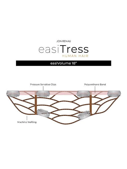 30033-easivolume-18-human-hair-extension-clip-in-3.webp easiVolume 18" | Human Hair Extension | Clip In