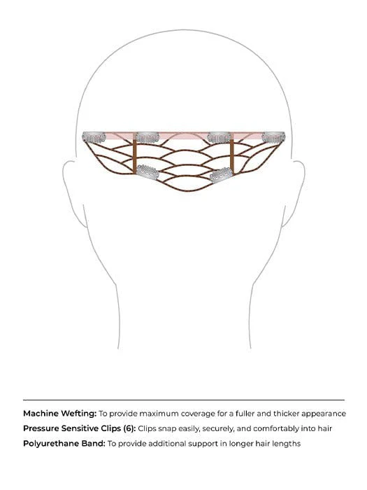 30033-easivolume-18-human-hair-extension-clip-in-4.webp easiVolume 18" | Human Hair Extension | Clip In