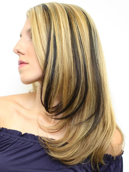 16" Human Hair Extension Strips (1 Piece) | Clip In Color | DISCONTINUED