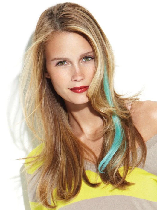 16" Human Hair Extension Strips (1 Piece) | Clip In Color | DISCONTINUED