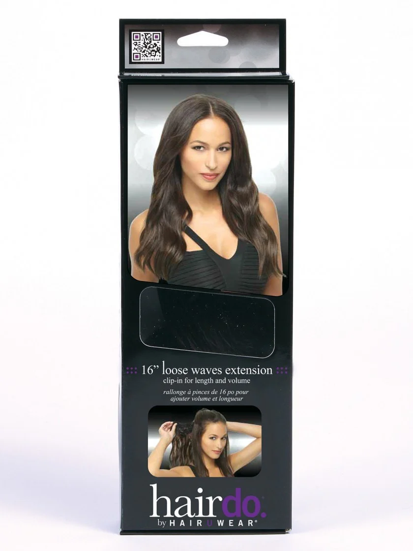 30413-16-loose-waves-hf-synthetic-hair-extension-1-piece-clip-in-discontinued-7.webp 16" Loose Waves HF Synthetic Hair Extension (1 Piece) | Clip In | DISCONTINUED