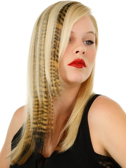 30443-16-tiger-print-hair-extensions-1pc-discontinued-12.webp 16" Tiger Print Hair Extensions (1pc) | Discontinued
