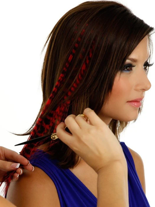 30443-16-tiger-print-hair-extensions-1pc-discontinued-16.webp 16" Tiger Print Hair Extensions (1pc) | Discontinued