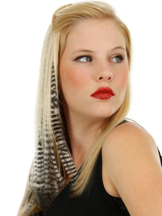 30443-16-tiger-print-hair-extensions-1pc-discontinued-17.webp 16" Tiger Print Hair Extensions (1pc) | Discontinued