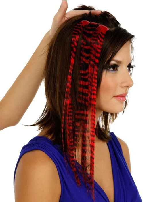 30443-16-tiger-print-hair-extensions-1pc-discontinued-21.webp 16" Tiger Print Hair Extensions (1pc) | Discontinued