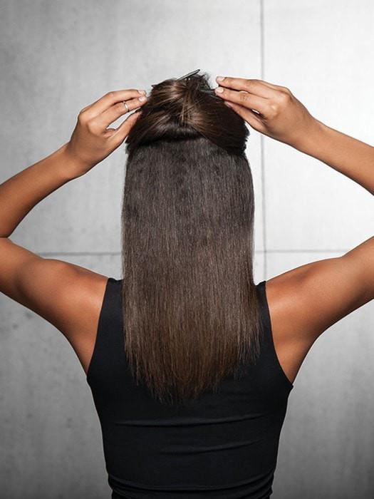 30478-18-human-hair-highlight-extension-1-piece-clip-in-3.jpg 18" Human Hair Highlight Extension (1 Piece) | Clip In