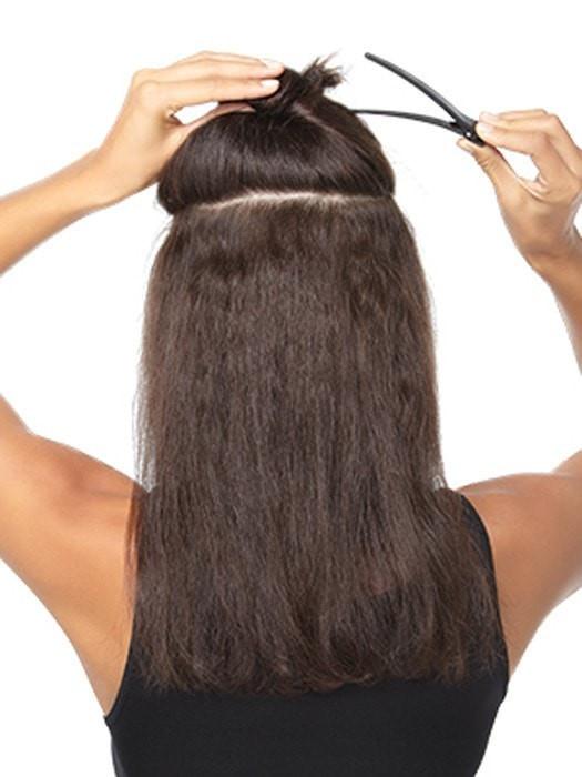 18" Wavy HF Synthetic Hair Extensions Kit (8 Piece)