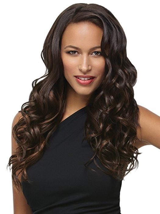 18" Wavy HF Synthetic Hair Extensions Kit (8 Piece)