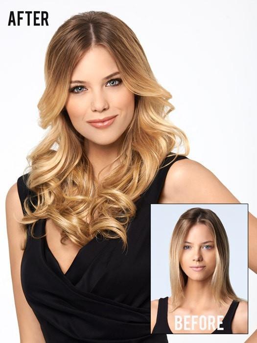 30700-23-grand-hf-synthetic-hair-extension-1-piece-clip-in-2.jpg 23" Grand HF Synthetic Hair Extension (1 Piece) | Clip In