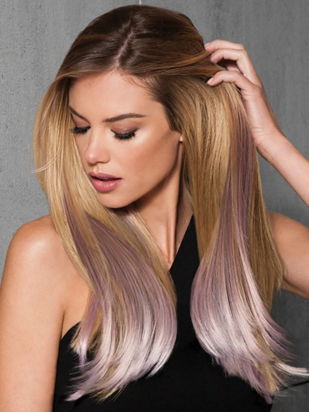30728-23-straight-hf-synthetic-hair-extensions-kit-6-piece-clip-in-color-1.webp 23" Straight HF Synthetic Hair Extensions Kit (6 Piece) | Clip In Color