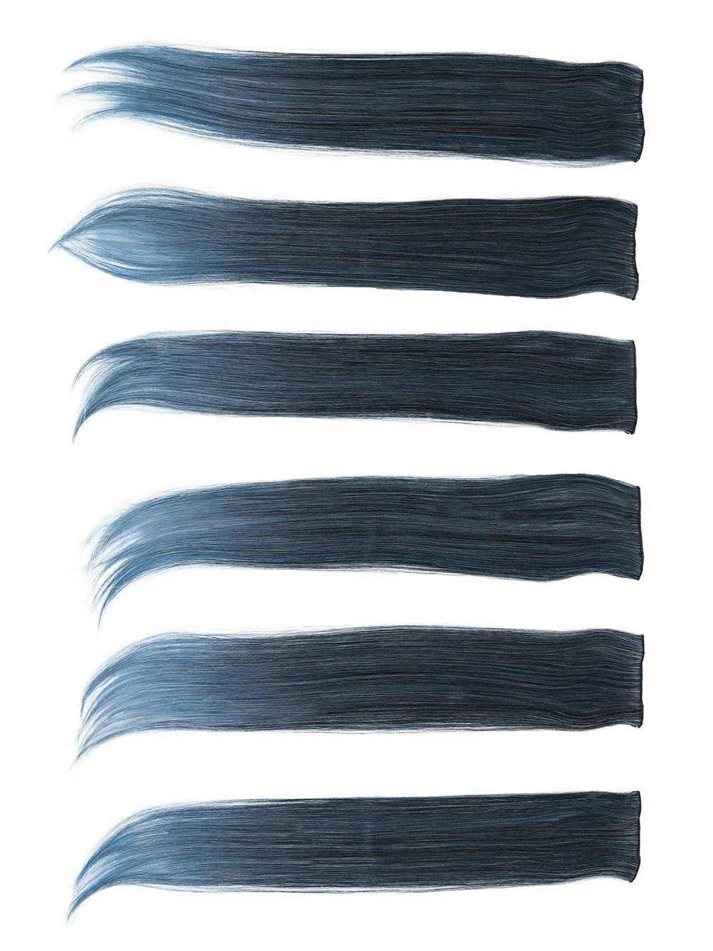 23" Straight HF Synthetic Hair Extensions Kit (6 Piece) | Clip In Color