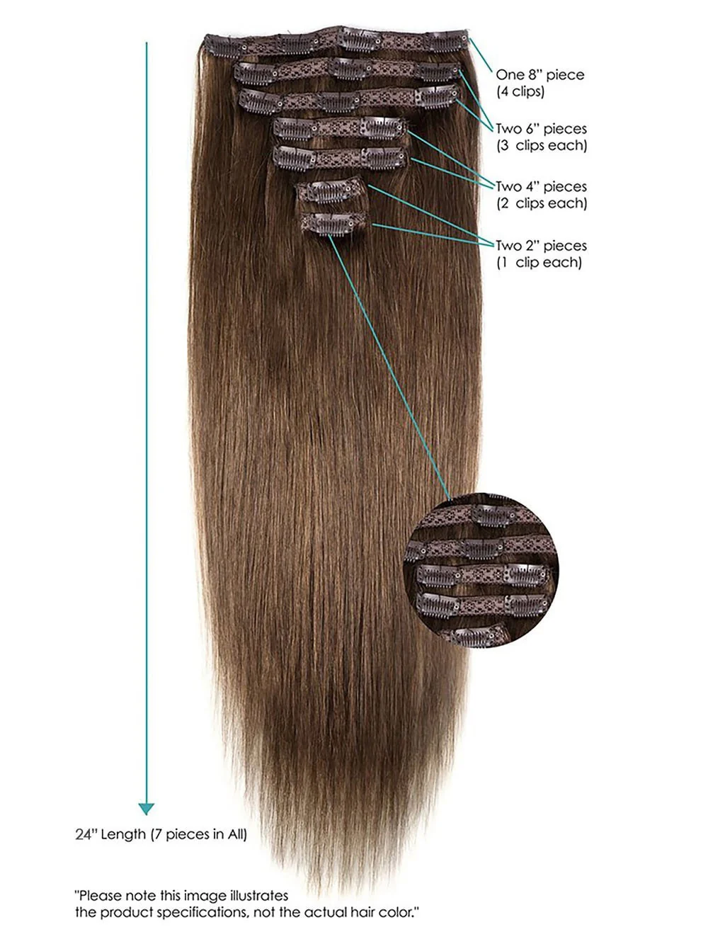 30746-24-clip-in-hair-extensions-remy-human-hair-7-piece-unavailable-5.webp 24" Clip-In Hair Extensions | Remy Human Hair (7 Piece) | Unavailable