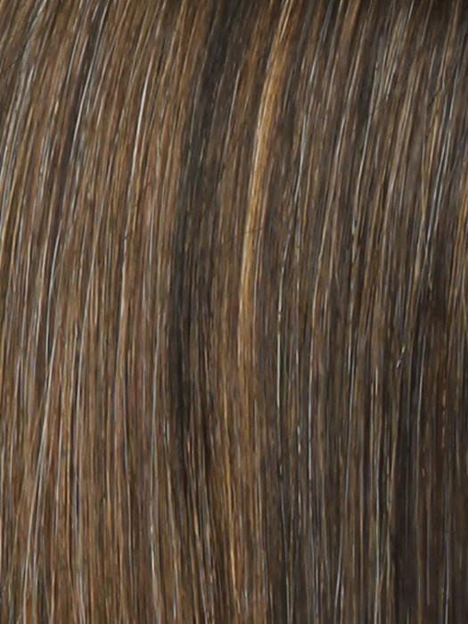 Chameleon | Synthetic Clip In Bangs/ Hair Topper (Mono Base)
