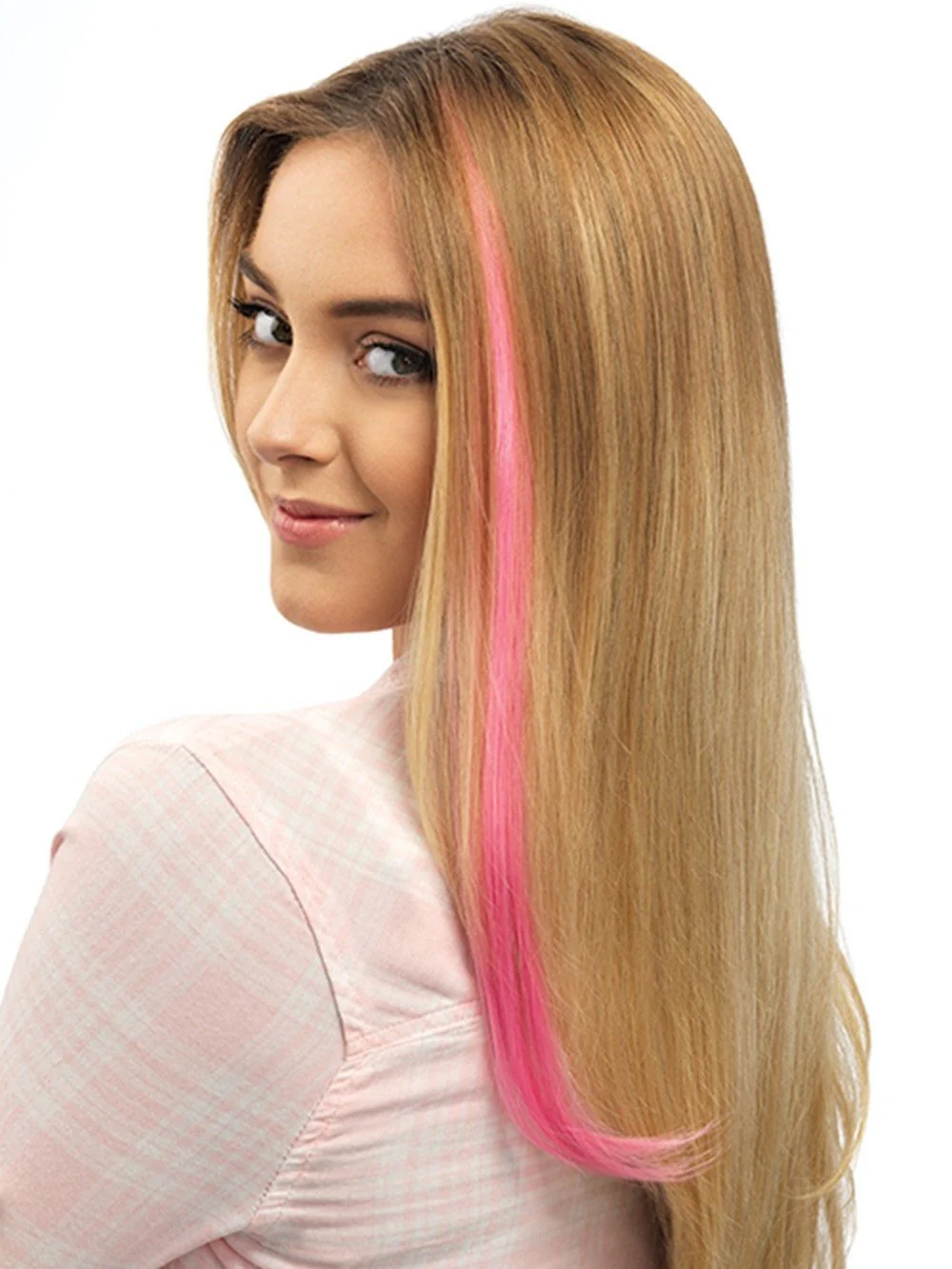 31643-color-strip-hf-synthetic-hair-extension-1-piece-clip-in-color-discontinued-6.webp Color Strip HF Synthetic Hair Extension (1 Piece) | Clip In Color | DISCONTINUED