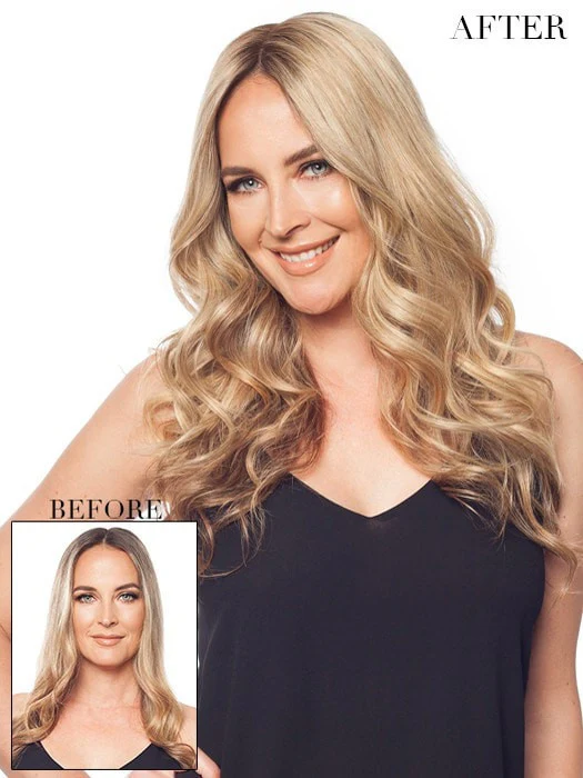 easiPart HH XL 18" Exclusive Colors | Remy Human Hair Topper (Mono Top)