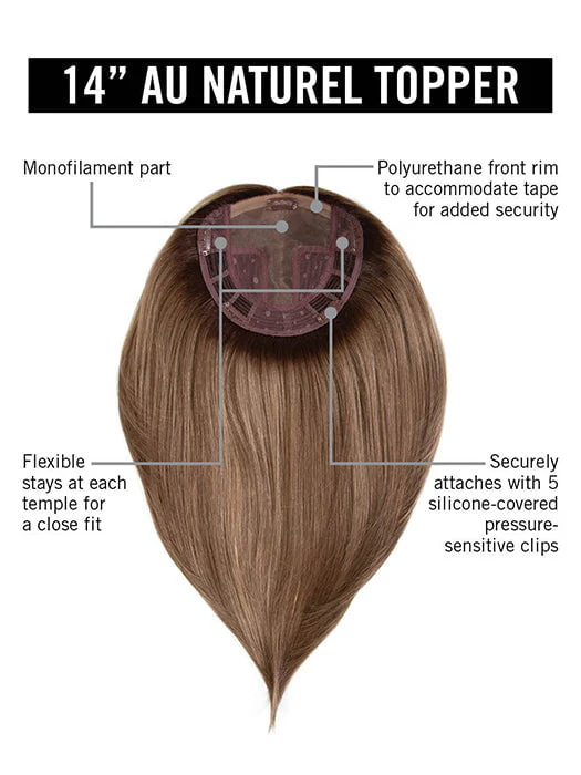 32922-hd-14in-au-naturel-topper-synthetic-hair-hair-topper-mono-part-6.webp HD 14IN AU NATUREL TOPPER | Synthetic Hair Hair Topper (Mono Part)