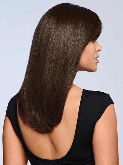 HD SIDE FRINGE TOPPER | Synthetic Hair Topper (Mono Part)