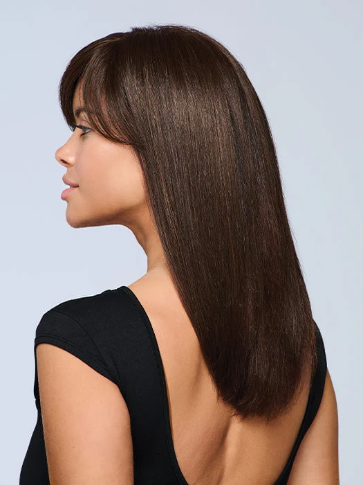 HD SIDE FRINGE TOPPER | Synthetic Hair Topper (Mono Part)