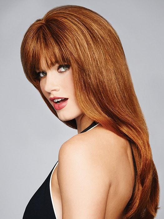 Human Hair Bang | Human Hair Clip In Bang (Mono Base)