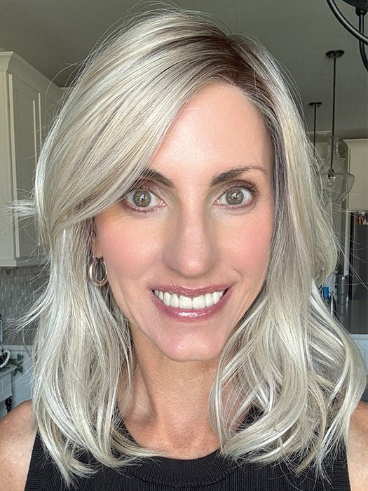 Dazzling Wavez | Synthetic Lace Front Wig (Mono Part)
