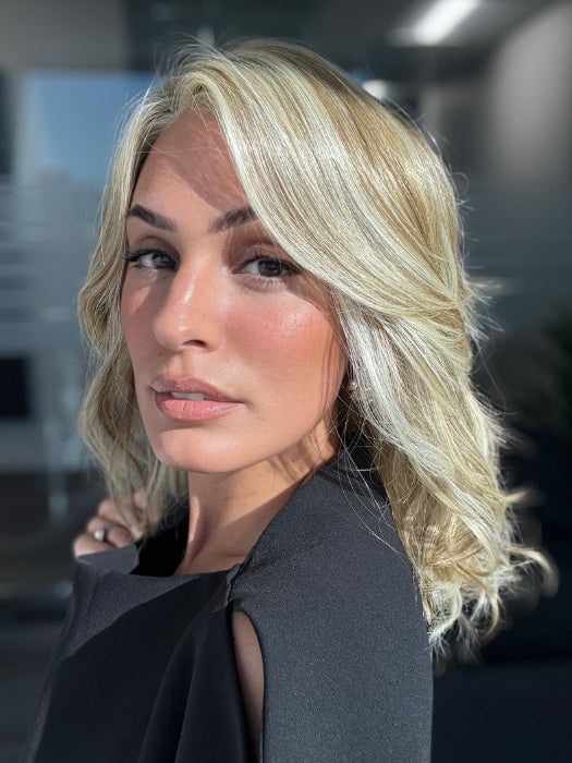 Dazzling Wavez | Synthetic Lace Front Wig (Mono Part)