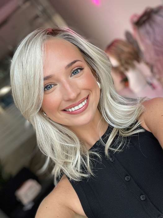 Dazzling Wavez | Synthetic Lace Front Wig (Mono Part)