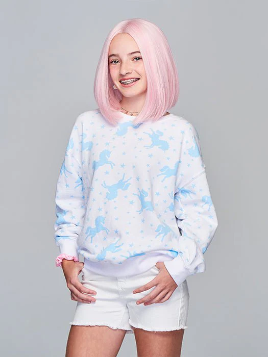 Sweetly Pink | Synthetic Lace Front Wig (Mono Part)